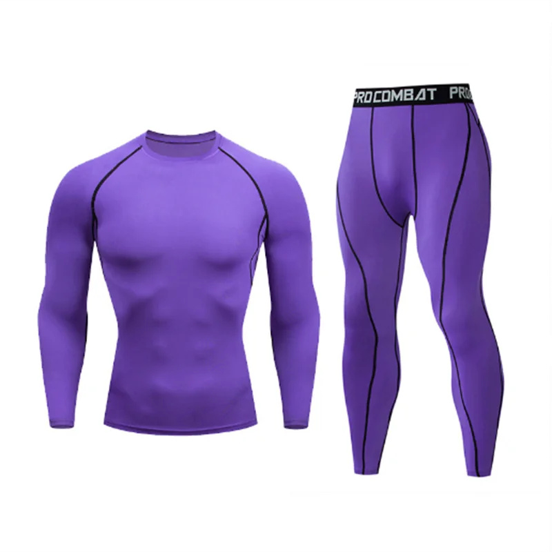 Compression Long Pant - Erkek kompresyon kıyafeti Dar Uzun Kollu