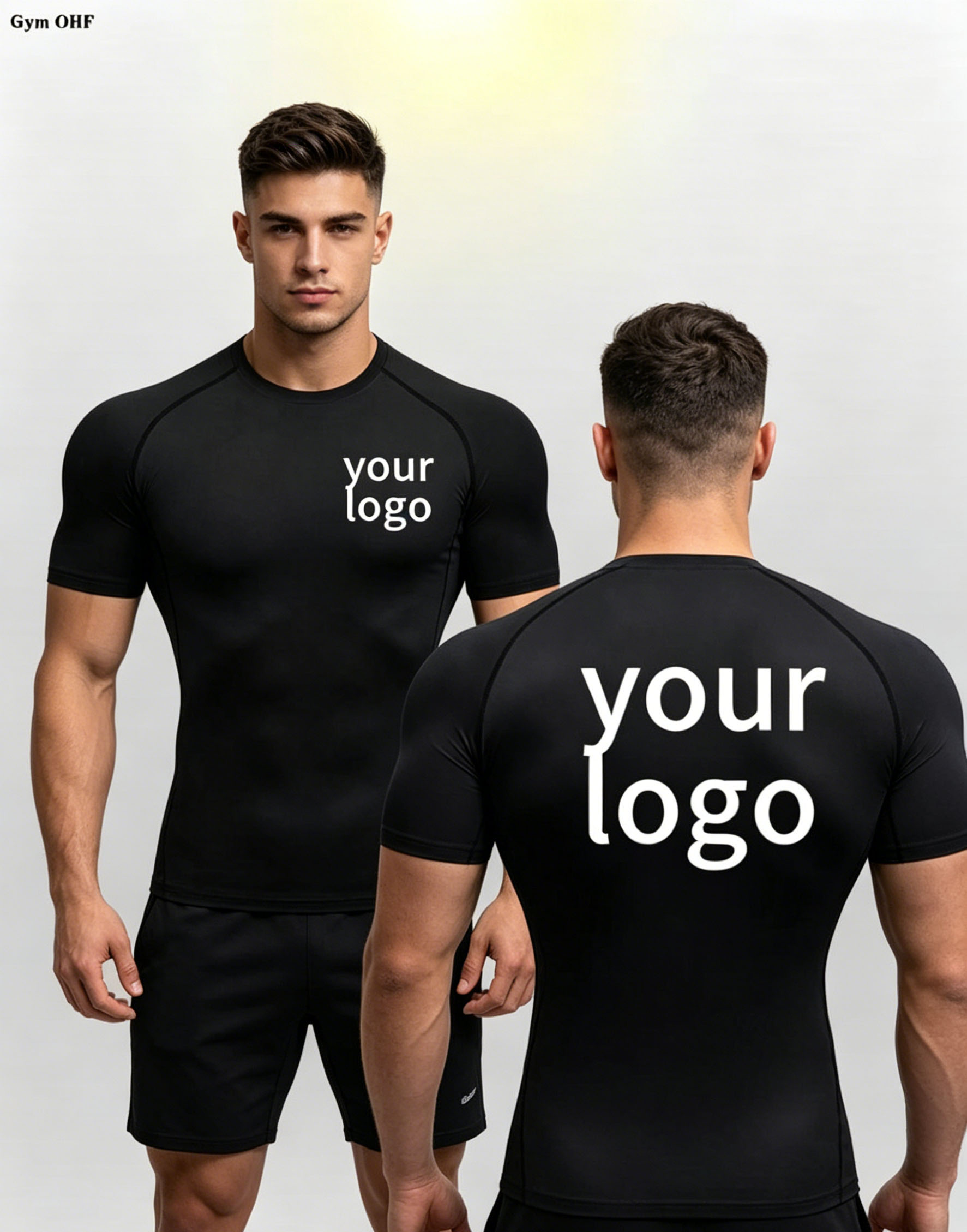 Erkek Tişörtü Logolu Özel Kısa - T Shirt Tight Fit incelemesi ve fiyatı