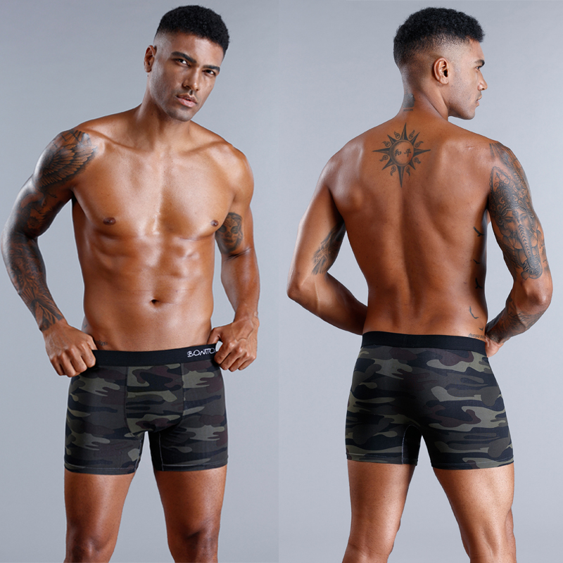 3 adet Kamuflaj erkek Külot Se - Boxer Brief Pack Cotton incelemesi ve fiyatı